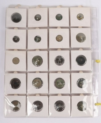 Collection of Napoleonic Military and Civilian Tunic Buttons, - 13