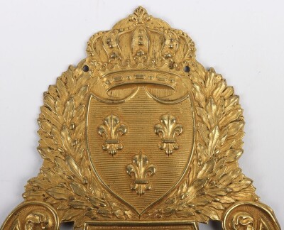 French Model 1821 17th Regiment of Infantry Shako Plate - 2