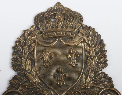 French Model 1821 12th Infantry Regiment Shako Plate - 2