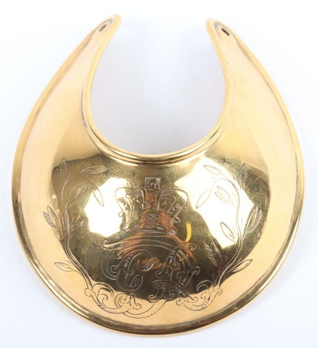 Georgian Officers Universal Pattern Gorget.