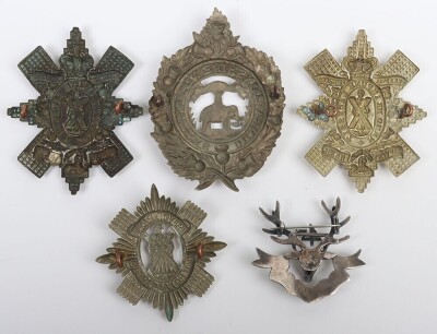 Grouping of Scottish Volunteer Glengarry Badges - 2