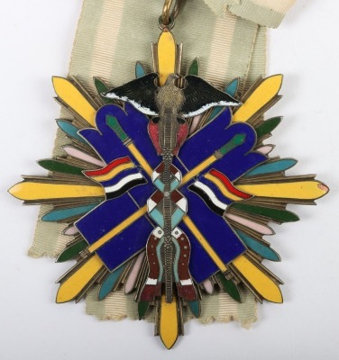 China Warlord Era 1912-28, Japanese Order of the Golden Kite 1st Class Sash Order - 2
