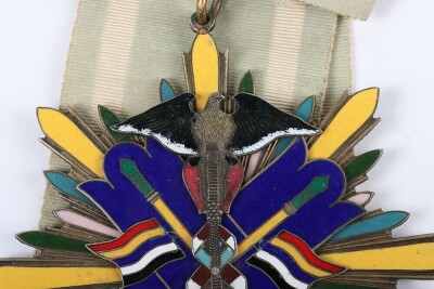 China Warlord Era 1912-28, Japanese Order of the Golden Kite 1st Class Sash Order - 3