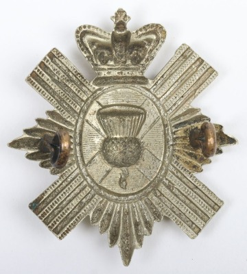 Victorian Scottish Royal Aberdeen Militia Glengarry Badge 1874-81 - 2
