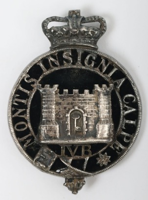 1st Suffolk Volunteer Battalion Officers Glengarry / Foreign Service Helmet Badge