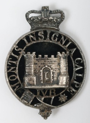 1st Suffolk Volunteer Battalion Officers Glengarry / Foreign Service Helmet Badge