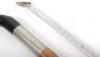 An Edwardian walking stick with spirit level and scaled ruler - 9