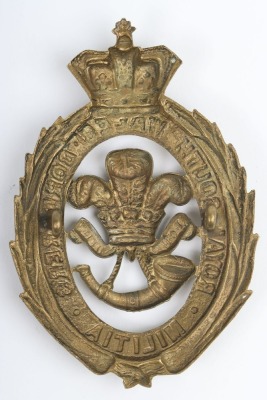 Victorian Royal South Wales Borderers Militia Other Ranks Glengarry Badge 1876-81 - 2
