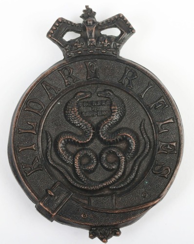 Scarce South Irish Militia Kildare Rifles Glengarry Badge