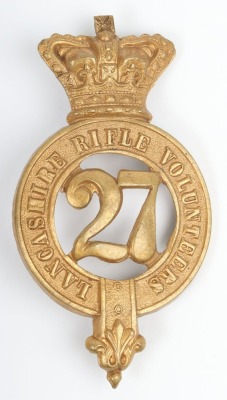 Victorian 27th (Bolton) Lancashire Rifle Volunteers Glengarry Badge