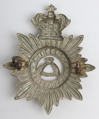 Victorian 4th Volunteer Battalion Hampshire Regiment Cap Badge - 2