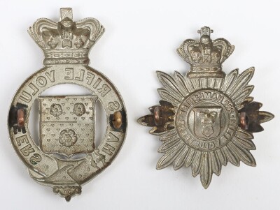 Victorian Hampshire Rifle Volunteers Headdress Badges - 2