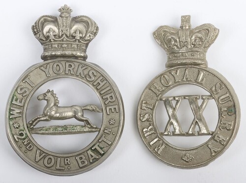 Victorian First Royal Sussex Militia Glengarry Badge