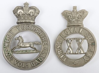 Victorian First Royal Sussex Militia Glengarry Badge