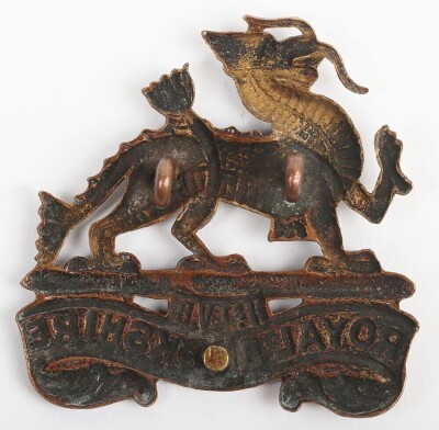 1st Volunteer Battalion Royal Berkshire Regiment Cap Badge - 2