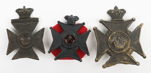 Victorian 21st Middlesex (Finsbury Rifles) Cap Badge 1897-1901