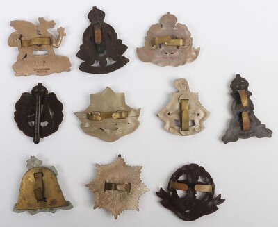 10x WW2 War Economy Plastic Cap Badges - 2