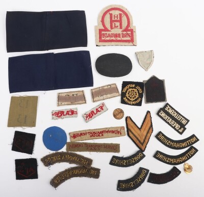 WW2 British Home Front Cloth Insignia - 2