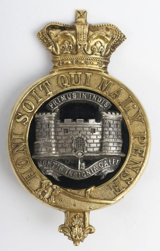 Victorian Dorsetshire Regiment Officers Glengarry Badge