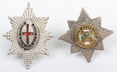Hallmarked Silver Coldstream Guards Field Service Cap Star,