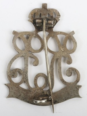 24th (Home Counties) Battalion Rifle Brigade Pagri Badge India 1916-19 - 2