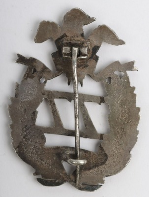 Victorian 77th (East Middlesex) Regiment of Foot Officers Pagri Badge - 2
