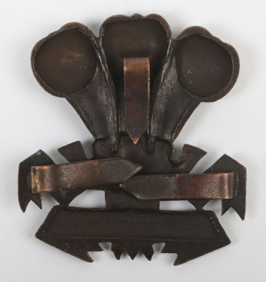 The Leinster Regiment Officers Service Dress Cap Badge - 2