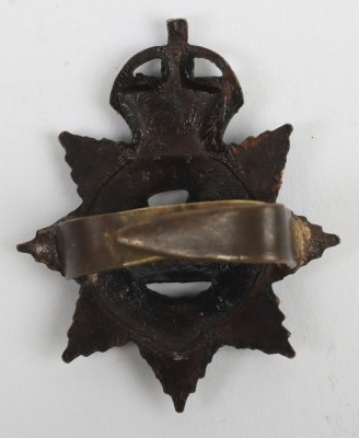 Manchester Regiment Officers Forage Cap Badge - 2