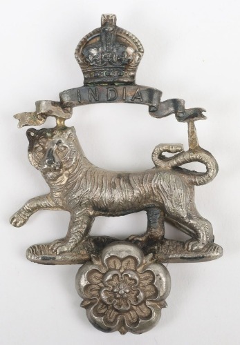 Hallmarked Silver Hampshire Regiment Pagri Badge