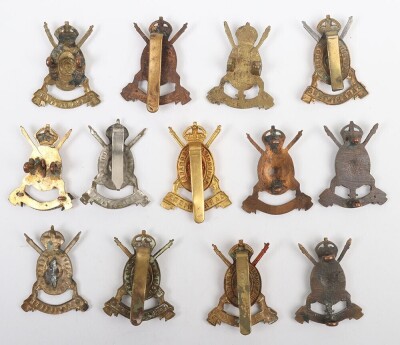 Grouping of Hampshire Yeomanry Carabiniers Cap Badges - 2