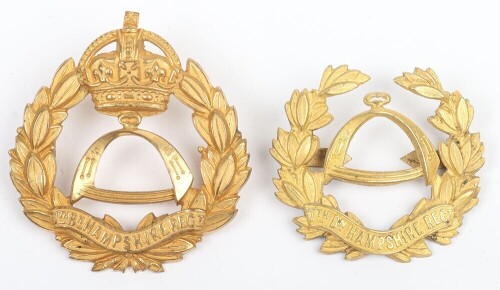 7th Battalion Hampshire Regiment Officers Cap Badges