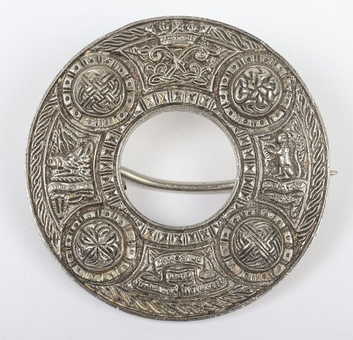 Argyll & Sutherland Highlanders Plaid Brooch