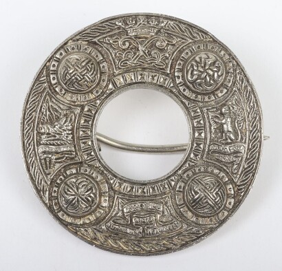 Argyll & Sutherland Highlanders Plaid Brooch