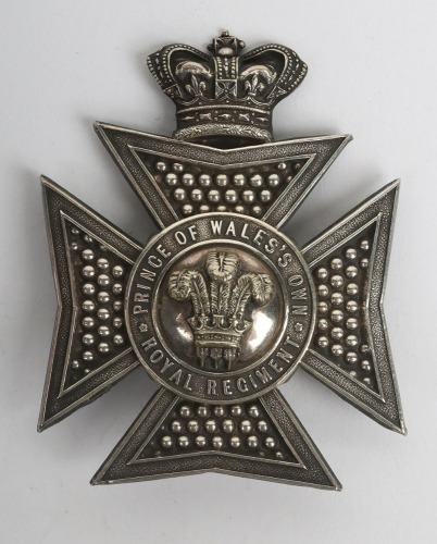 Victorian Royal Wiltshire Yeomanry Shako Plate 1861-75,