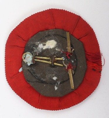 Boer War Imperial Yeomanry Slouch Hat Rosette Badge - 2