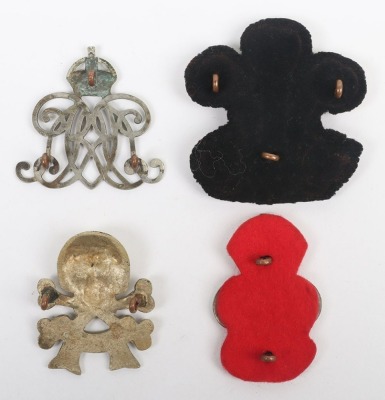 Grouping of Cavalry Arm Badges, - 2