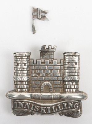 Scarce Hallmarked Silver 6th Inniskilling Dragoons Arm Badge