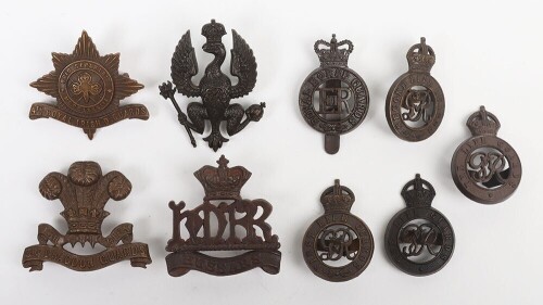 Grouping of Cavalry Officers Badges