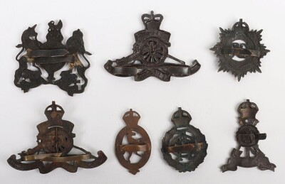 Grouping of Corps Officers Cap Badges - 2