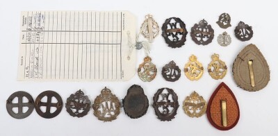 Grouping of Women's Regiments and Organisations Badges, - 2