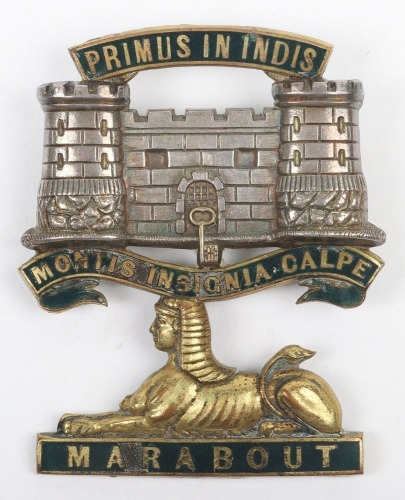 Dorsetshire Regiment Officers Forage Cap Badge 1881-94