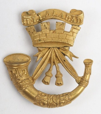 Somerset Light Infantry Officers Cap Badge
