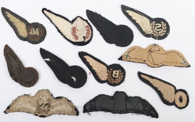 Good selection of Royal Air Force Cloth Wings & Brevets. - 2
