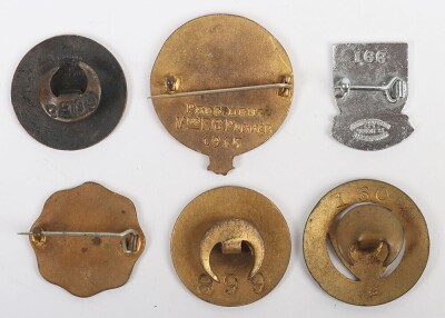 Collection of Enamelled War Worker's Home Front Badges. - 2