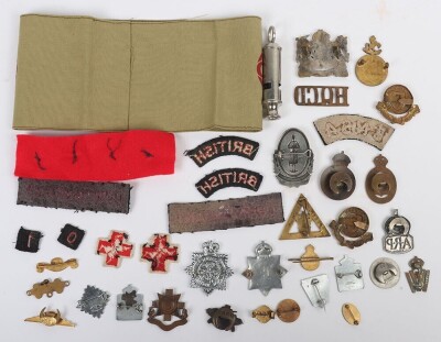 Large Collection Of Home Front Badges for the British Red Cross, Women's Volunteers Service & Civil Defence. - 2