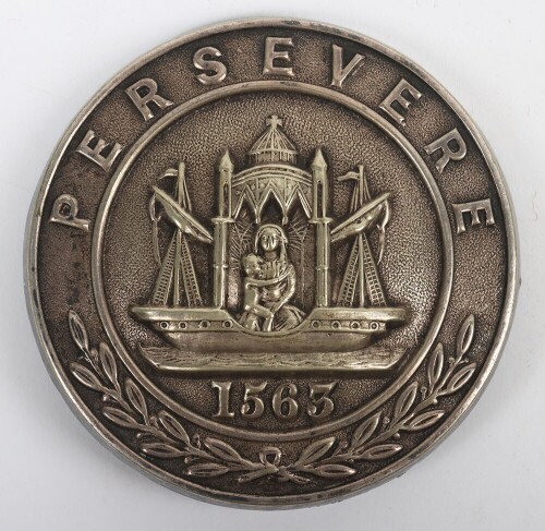 1st (Leith) Midlothian Rifle Volunteers Cross Belt Badge.