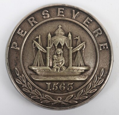 1st (Leith) Midlothian Rifle Volunteers Cross Belt Badge.