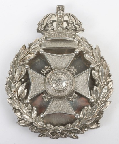 The Rifle Corps (Rifle Brigade) Militia Battalions Officer's Pouch Belt Plate.