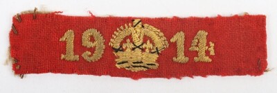 WW1 1914 Boy Scouts War Service Badge
