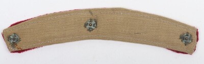 Scarce North Midland Field Ambulance Cloth Shoulder Title - 2
